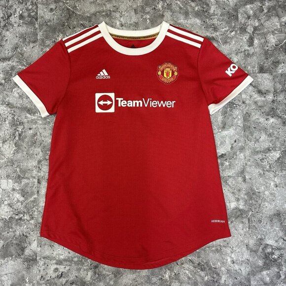 ADIDAS MANCHESTER UNITED Jersey 2021-22 McTominay #39 Football Womans Large - Picture 1 of 6
